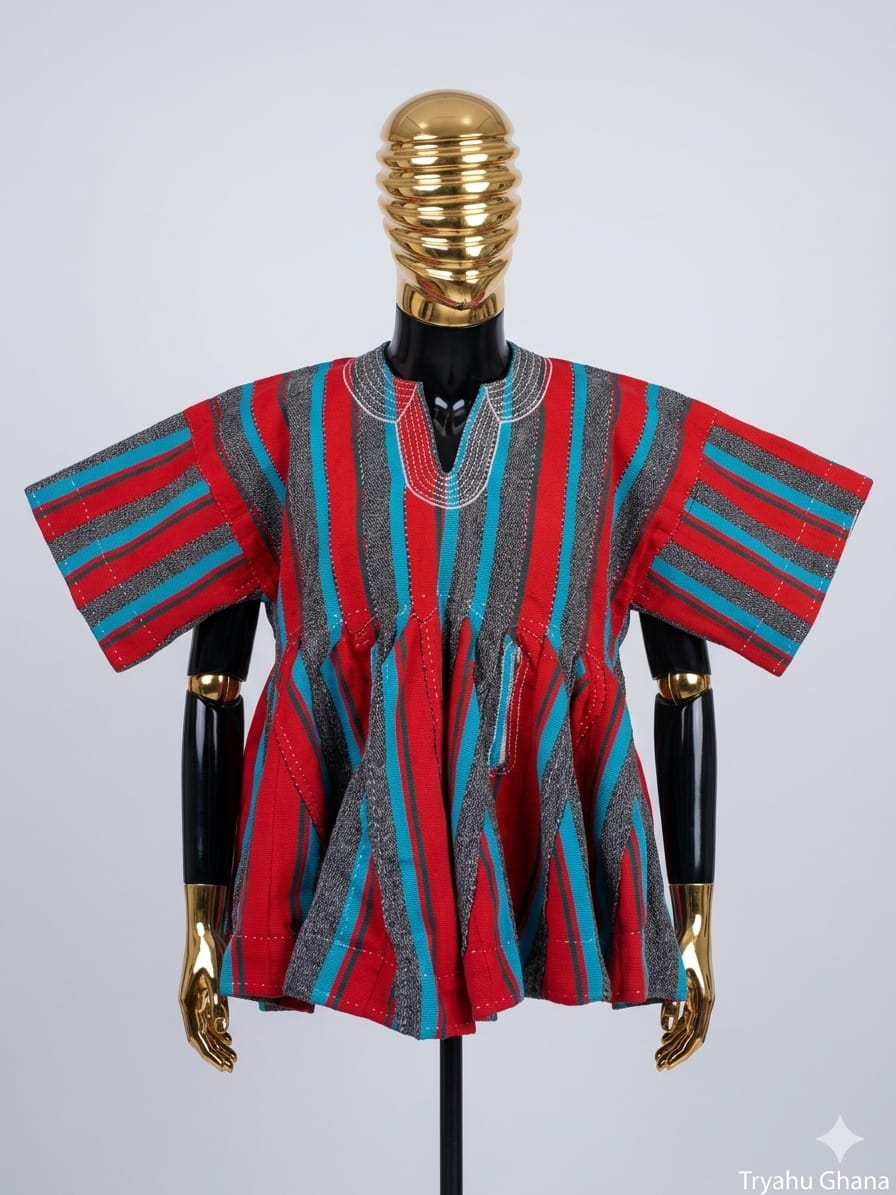 Buy Premium Executive Fugu Smock Ghana | Luxury Batakari Wear – Tryahu